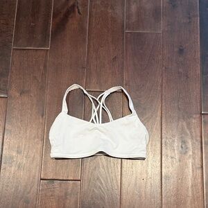Lululemon Athletica White Sports Bra